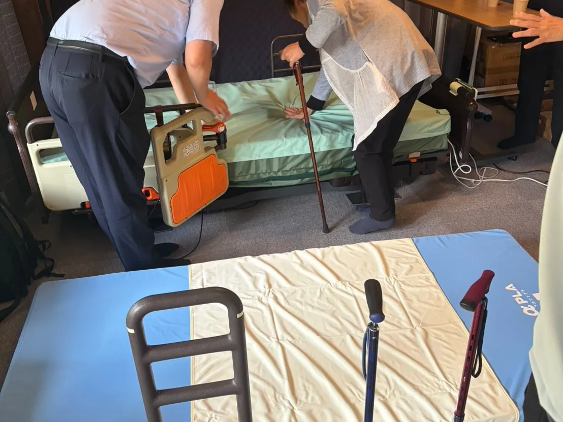 本日はいわき市川前町で福祉用具・住宅改修の展示会を開催いたし...